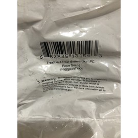 TREX POST SLEEVE SKIRT PRSSKIRT 4" x 4" ROPE SWING NEW  snap together