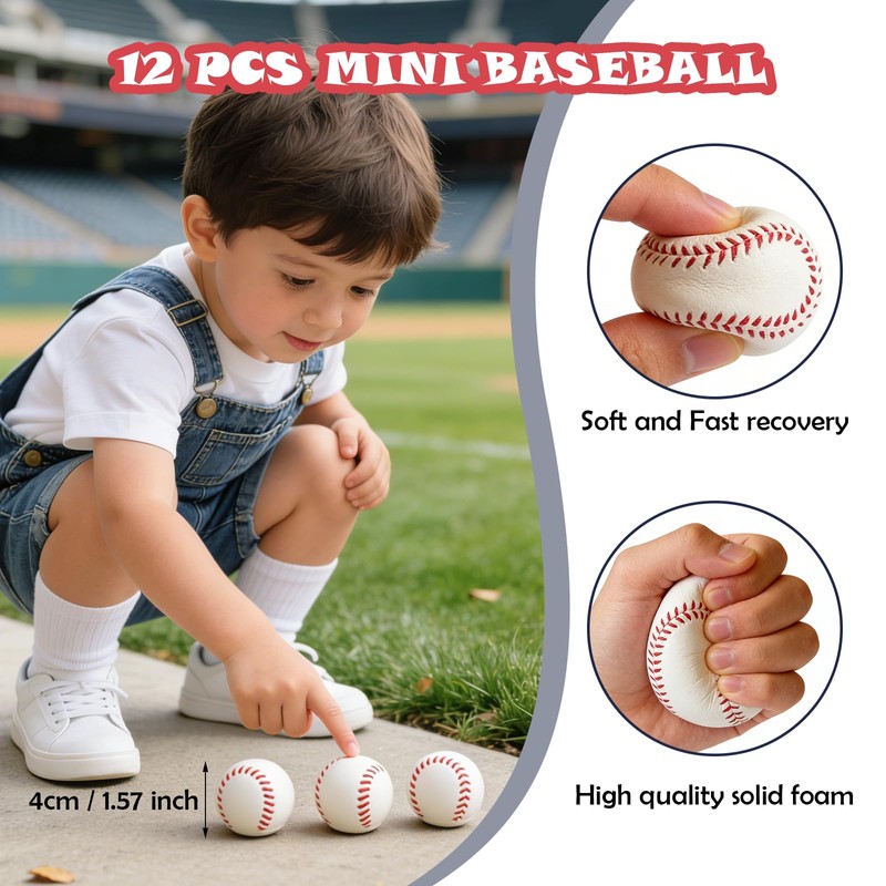 JNYLYFC 120 Pcs Baseball Party Favors Drawstring Bags Baseball Goodie