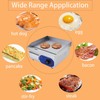 DULONG Electric Flat Top Grill,1500W Electric Flat Top Griddle,14" Stainless