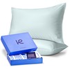 Kickoff Viscose Bamboo Pillowcase, Queen, Set of 2, 100% Organic