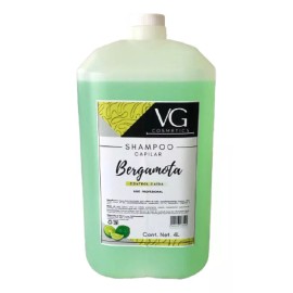 VG COSMETICS Shampoo Neutro Y Bergamota 4l Profesional De Belleza