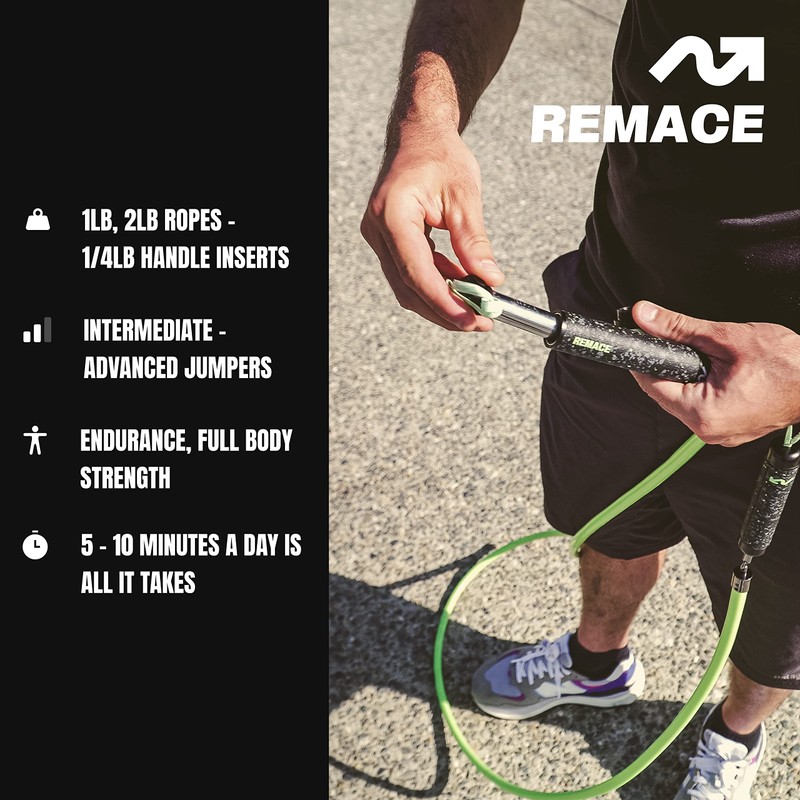 Remace Level 2 Weighted Jump Rope - Large