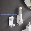 Wall Mounted Curling Iron and Hot Tool Organizer: Hair Dryer,