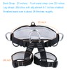 X XBEN Thicken Climbing Harness, Protect Waist Safety Harness Gear,