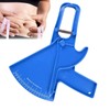 Body Health Measure Tool,0-88mm Body Skinfold | Professional Fat Tape