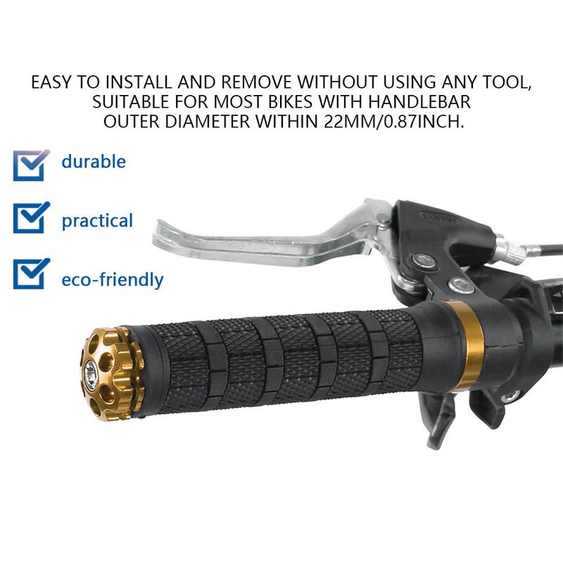 BIKEIN 1 Pair Bike Bicycle Comfortable Handlebar Lock on Grips