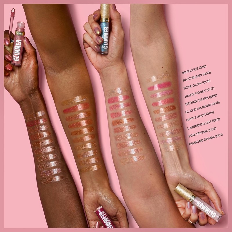 Revlon Super Lustrous Glimmer Gloss Tono Rose Glow 3.8ml
