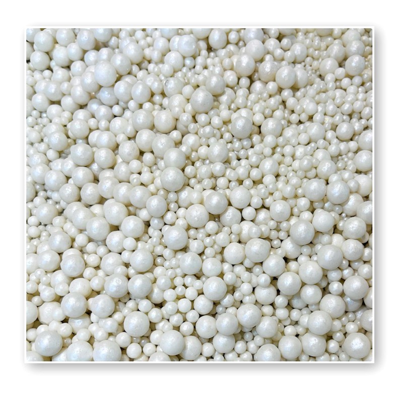 APA17. PERLAS COMESTIBLES. Grageas de dulce para repostería. PERLAS NACARADAS
