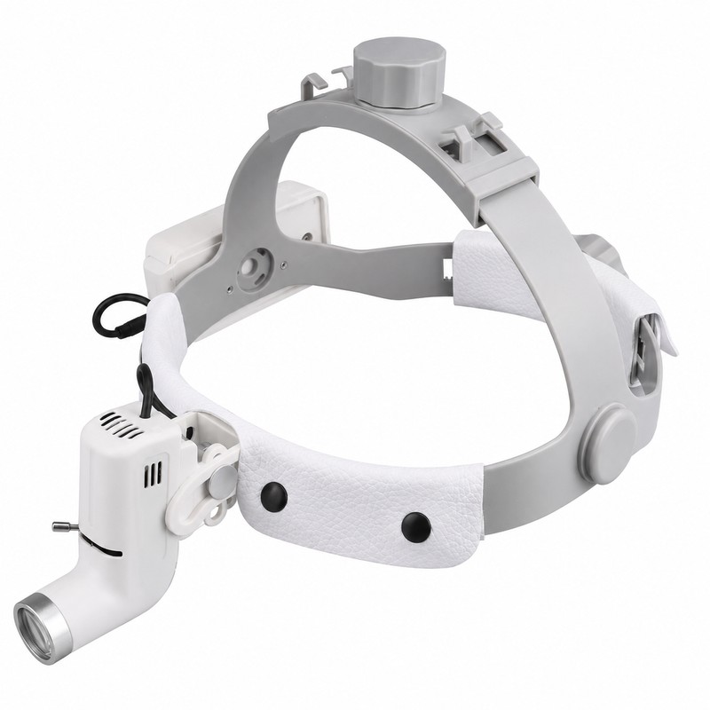Dental LED Headlight for Binocular Loupes – 5W Adjustable Spot