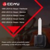 cciyu Remote Key Fob 2003-2009 Fit for Nissan 350Z 3.5L