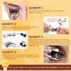 QUEWEL Magnetic Eyelashes, No Glue Needed, 4 Pairs, Natural Look