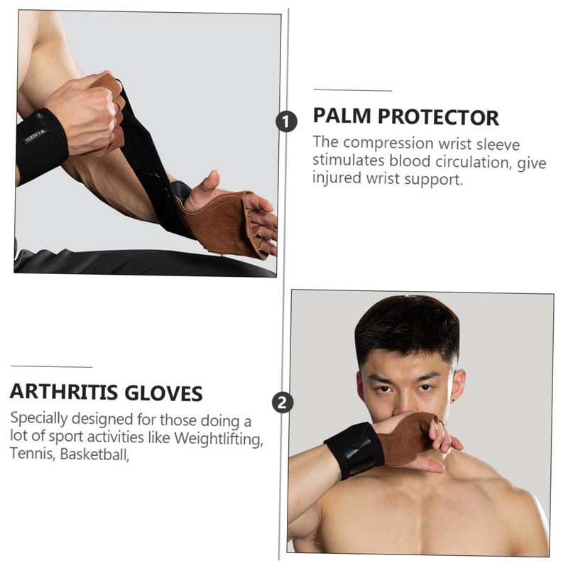 Sosoport 1 Pair Compression Wrist Support Brace for Carpal Tunnel