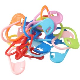 diyhub 48 PCS Assorted Yarn Needle Bent Tapestry Needles,3 Sizes Knitting Needles with 20 Stitch Markers Box for Knitting Crochet