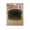 Pompadour Comb Hair Styler Black Set of 2