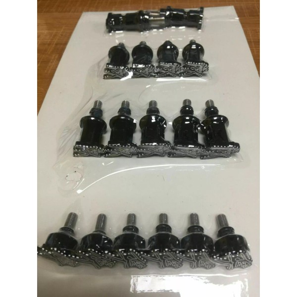 Unbranded 17 Pcs Front Fender Frame Fairing Bolts For Suzuki