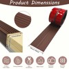 Stair Nosing Edge Trim,9.8 Ft Non-Slip Step Edge Protector,Rubber Edging