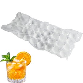 Ram® 30 Pack Ice Cube Freezer Bags Makes 840 Ice Cubes Food Grade Plastic Ice Cube Bags Maker for Freezing Freezer Bags