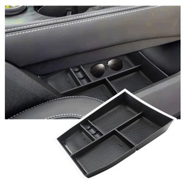 Center Console Organizer Compatible with 2021 2022 2023 2024 2025 Nissan Rogue(S/SL/SV/Platinum) Armrest Storage Box Insert Tray Nissan Rogue Accessorie Console Pallet Container with Coin Storage