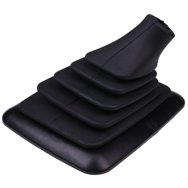 Czomoizc Manual Transmission Shift Boot Rubber Shift Cover F81Z7277AB F81Z-7277-BB