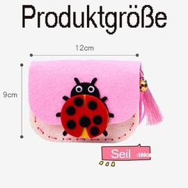 fufupaw Set of 4 Children's Sewing Kit, Sewing Fun for Children, Sewing Kit, Sewing Machine, Children's Sewing Machine, Sewing Set, DIY Creative Gift