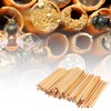 100Pcs Natural Mason Bee Tubes Eco-Friendly Beekeeper Nesting Refill Tubes