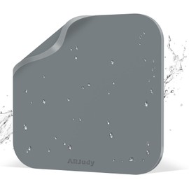 ARJudy Heat Press Mat Silicone 15"x15", Silicone Pad Heat Resistant 500°C/937°F, Washable Ironing Mat 0.31" Thick, Double Sided & No Smell for Craft Sublimation Ink Vinyl Transfer Iron On Projects