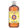 Pure Peanut Oil 100 ml (Arachis Hypogeae) 100% Natural Cold Pressed & Therapeutic Grade