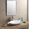 Fine Fixtures Boat Shape (A) Vessel Sink Vitreous ChinaWhite