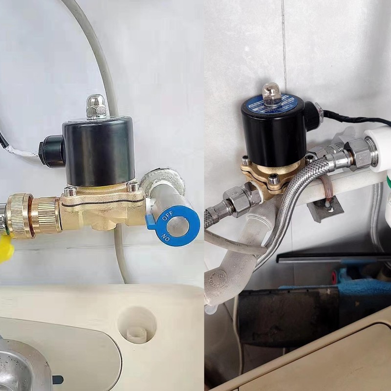 HFS(R) Electric Solenoid Valve Copper Normally Closed for Water Air