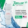 Zoeller 30‑0040 Quiet Check Valve 1-1/2″ PVC Full Flow Solvent‑Weld