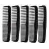 Pack 50 Peines Bolsillo Negro Cosmetic Box Plástico Peinado Práctico