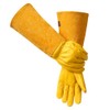 Leather Gardening Gloves for Men and Women - Isilila Breathable