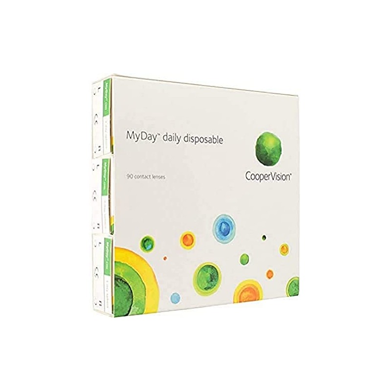 CooperVision MYDAY 8.4 -10.50 (90) Day Lenses Soft, 90 Pieces