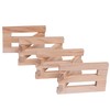 The Freckled Frog Wooden Fences - Set of 4 -