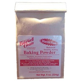 Bakewell Cream Starch Free Baking Powder 8 ounces
