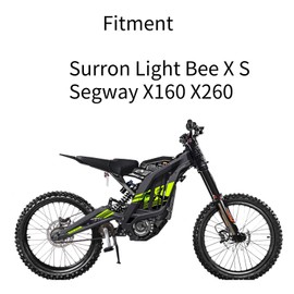 Woodniu Racein Electronic Throttle Accelerated Handlebar for Surron Light Bee X S Segway X160 X260,Easy Replacement Sur-Ron Parts Accessories for Off-Road Motorcycle Electric Dirt Bike Upgrade