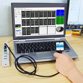 [Military Grade Accelerometer + Inclinometer] HWT901B-TTL MPU9250 9-Axis Gyroscope + Angle + Digital Compass + Air Pressure + Altitude, RM3100 Magnetometer Compensation and Kalman Filtering