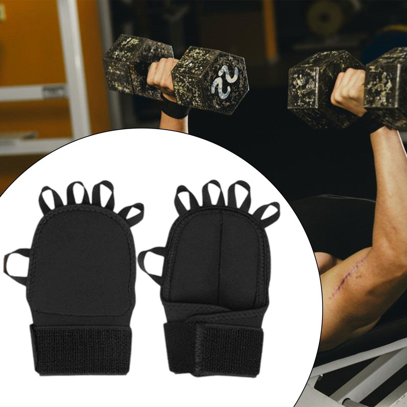 Hellery Weighted Gloves Training Hand Strengthening Tool Improved Handle