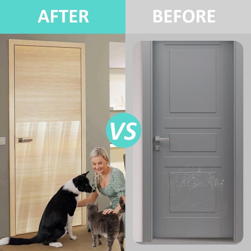 Uross Door Protector from Dog Scratching- 30CM X500CM Cat Scratch