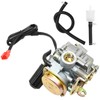 JUUDDENPARTS 50cc 4T 4-Stroke Carburetor, Replacement for Chinese 50cc 4