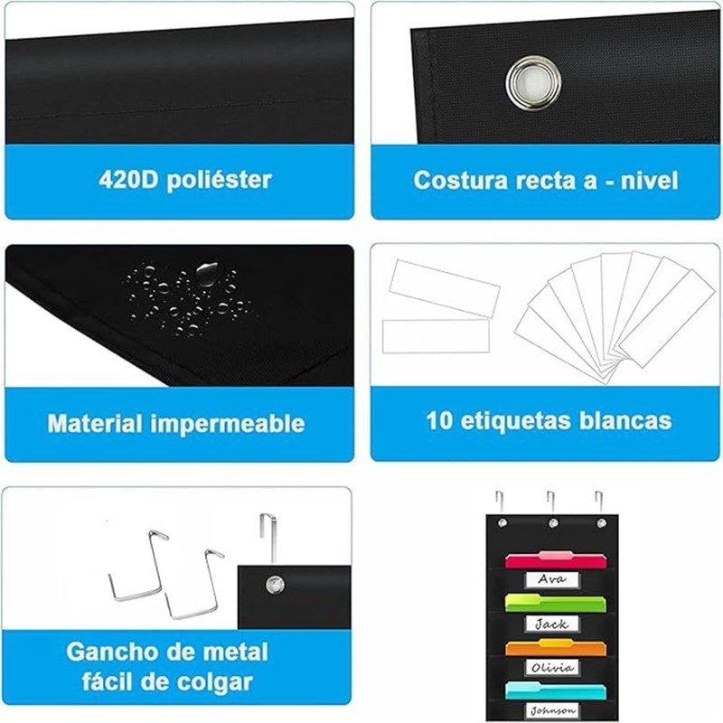 Meiso Organizador de Archivos de Pared en Cascada