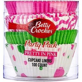 Betty Crocker 100-Count Cupcake Liners Pretty in Pink