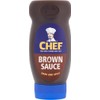 Chef Brown Sauce Squeezy 485g (17.1oz)