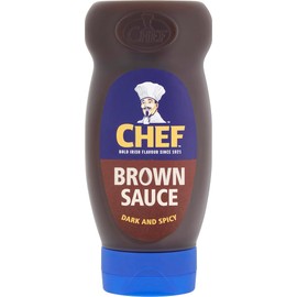 Chef Brown Sauce Squeezy 485g (17.1oz)