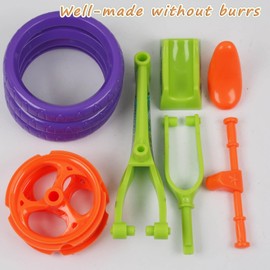 12 Pack Mini Assembly Balance Bikes Toys, Party Favors for Kids Return Gifts Goodie Bags for Birthday Party, Pinata Fillers, Mini Toys School Prizes, Fidgets Packs Classroom Rewards, Game Prize