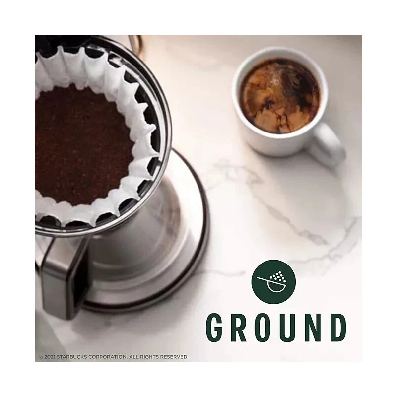 Starbucks Pike Place Medium Roast Ground Coffee, 40 oz. FREE