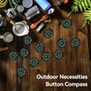 Pack of 12 Button Compass Bulk, Compass for Children, 20