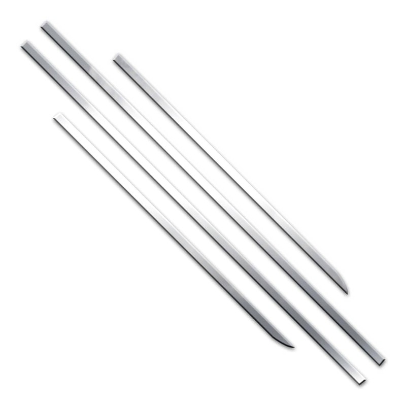 Upgrade Your Auto 4pc Chrome Window Sill Trim for Dodge