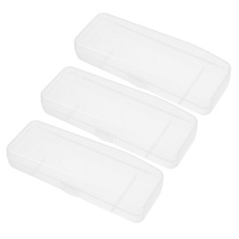 CAXUSD Travel Shaver Box 3 Storage Containers Razor Blade Holder for Men Portable Grooming Kit Case