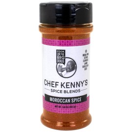 Chef Kenny's Spice Blends Gilbert's Ultimate Moroccan Seasoning, No GMO, Gluten Free, Low Sodium Seasonings Featured on Oprah's Favorite Things 2020, 3.8 oz